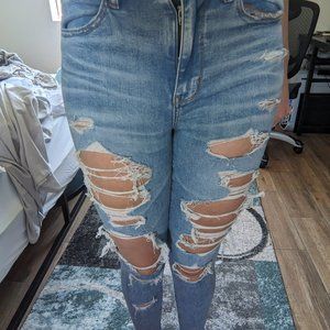 American Eagle Super High Waisted Skinny Jeans